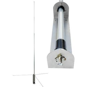 27Mhz ​​CB Radio Antenna (18.5ft) - 150W Heavy Duty Base Station Antenna for 10 & 11 Meters (26-28 MHz) - 3.5 dBi Gain to Enhance Signal Reception and Transmission Range​