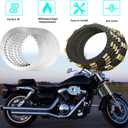 Extra Plate Friction Steel Clutch Plates & Gasket Kit Fit for Suzuki 1997-2004 Marauder 800 VZ800, 21442-37401 21451-14A00 Clutch Kit