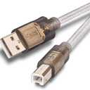 Printer Cable 30Ft,2.0 Printer Scanner Cable Cord USB Type A Male to B Male High Speed for HP, Canon, Lexmark,Dell, Xerox, Samsung etc(30 Ft/10M)