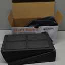 Slant Board Squat Wedge for Calf Stretching3 Pcs 12" x 6.3" Foot Stretcher Balance Board for Plantar Fasciitis, Adjustable Foam Slant Board Wedge Great for Exercises (Black)