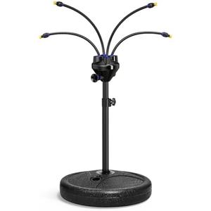 RAINPOINT Standing Misters for Outside Patio - Upgraded 3.77FT Adjustable Tanning Mister - Weight Adjustable Base Portable Outdoor Misting Cooling for Patio, Garden, Pool, BBQ, Pets & Kids Playing