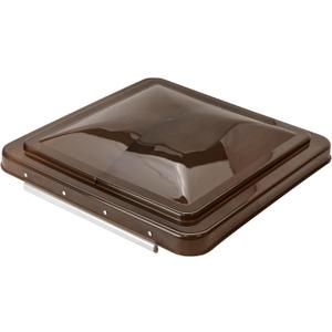 14 Inch RV Roof Vent Cover Replacement Vent Lid Smoked for Camper Trailer Motorhome (Smoked 1-Pack)