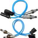 4PCS Oxygen Sensor Set (2 Upstream 234-5038 + 2 Downstream 234-4490) for Ford Escape/Fusion/F-150 3.0L 3.7L V6 2011-2016, Lincoln MKS/MKT/MKZ, Mercury Mariner/Milan