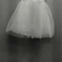 JerrisApparel Flower Girls Dress Wedding Satin Dresses Princess Birthday Party Prom Ball Gown (4-5T, Ivory)