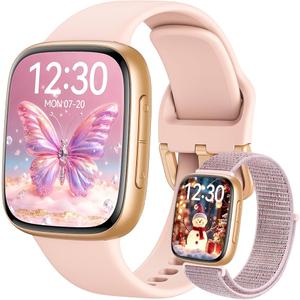 Amazfit Active Smart Watch 42mm, AI Fitness Tracker & Sleep Coach, GPS, Amazon Alexa Built-in, Bluetooth, 14-Day Battery, 120+ Sports Modes, Android & iPhone, Petal Pink