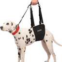 Tuff Pupper Dog Sling Hip Harness | Rear Lift Support for Senior & Injured Dogs | Adjustable Mobility Aid | Strong Padded Handle | Comfortable Design | Hip & Hind Leg Assistance (Medium/Large Unisex)