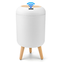 Pukomc Smart Sensor Wastebasket, Convenient and Hygienic Easy to Use, Technology Sensor Waterproof Wastebasket Plastic Trash can for Kitchen, Bathroom, Bedroom, Living Room, Office and Outdoor