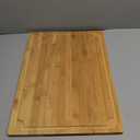 2XLarge Cutting Board, 20" Bamboo Cutting Boards for Kitchen with Juice Groove and Handles Kitchen Chopping Board for Meat Cheese board Heavy Duty Serving Tray, 2XL, Empune, 20"L x 14"W