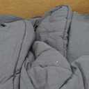 UGG Leonora Comforter Set with 2 Pillow Shams Lightweight Down Alternative Blanket Reversible Cozy Warm All Season Washable and Hypoallergenic Bedding Set, King, Charcoal Grey