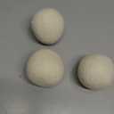 Wool Dryer Balls, 3 Count XL Dryer Lint Balls, Reusable Premium Natural Fabric Softener, Efficiently Add Essential Oils Instead of Dryer Sheets, Laundry Room Organization Essentials (Extra Large)