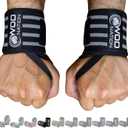 WOD Nation Wrist Wraps for Weightlifting & Strength Training – Professional Gym Straps w/Thumb Loop for Men & Women