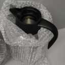 2 PCS 68 OZ Thermal Coffee Carafe, Insulated Stainless Steel Coffee Carafe Double Walled Vacuum Thermal Pot Flask with Brushes Thermos for Keeping Hot Coffee Tea Home and Office (Silver)