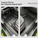 Floor Mats for Kia Telluride Accessories 2027 Hybrid 7&8 Seat