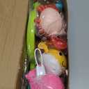 Dwi Dowellin Bath Toy for Toddlers ,Bathtub Toy with Floating Mold Free Swimming Toys and Stacking Cups,Magnetic Fishing Game for Toddles and Babies