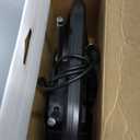 GE Modern Loop Rabbit Ears Indoor TV Antenna, 15 inch Extendable Dipoles, 4K 1080P VHF UHF, Tabletop Antenna, Digital HDTV Antenna, Smart TV Compatible, 4ft Coaxial Cable, Black, 33675