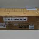 Upholstered Headboard Queen Size with 3.1 High-Density Sponge Backrest, Modern Striped Head Board Only, 2 Screw Easy Assembly (Grey) (Gray)