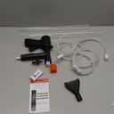 QZQ Aquarium Gravel Cleaner [2025 Edition] Vacuum Fish Tank Vacuum Cleaner Tools for Aquarium Water Changer with Aquarium Thermometers Fish Net kit Use for Fish Tank Cleaning Gravel and Sand