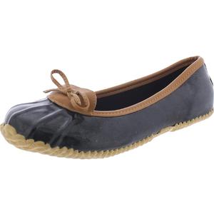 London Fog Womens Webster Rain Shoe (9, Black)