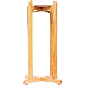 New Wave Enviro Natural Wood Water Dispenser Floor Stand, Natural Wood Finish, Easy Assembly with included hardware (27 inches)