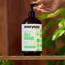 Everyone Nourishing Hand and Body Lotion, 32 Ounce (Pack of 2), Lavender and Aloe, Plant-Based Lotion with Pure Essential Oils, Coconut Oil, Aloe Vera and Vitamin E (32 Fl Oz (Pack of 2))