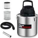 Shop-Vac 4 Gallon 2.0 Peak HP Ash Vacuum, 7.0 Amps Ash Vac Cleaner with HEPA Filter, Hose and Accessories for Fireplaces, Wood Stoves, Pellet Stoves and BBQ Grills. 4040988