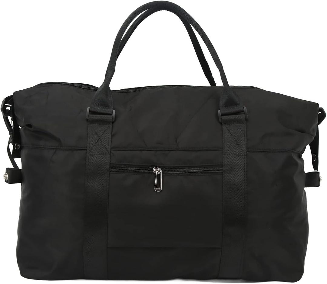 Travel Tote Bag with Shoulder Strap, Large Capacity Carry On Luggage for Sports & Outdoor (APJ021B)