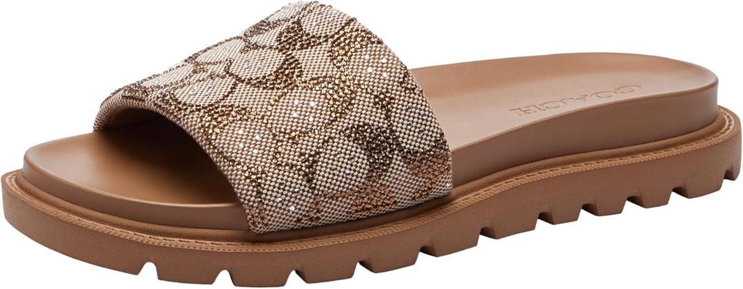 Coach Womens Brynn Slide Sandal, 7.5