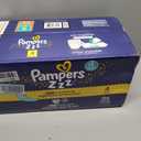 Pampers ZZZ Overnight Diapers, Size 4 (22-37 lbs), 104 Count, Nighttime Protection Disposable Baby Diaper, Night Time Leak and Skin Protection