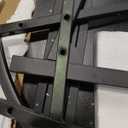 FLEXISPOT 4 Legs Standing Desk 63 x 28 Inch Electric Adjustable Height with Splice Board Home Office Sit Stand Up Desk, Black Top + Black Frame