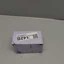 VCE Brush Wall Plate Cable Pass Through with Bracket, Decorator Cover for Low Voltage Cables - White, 2-Pack