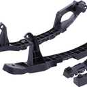 ApplianPar Front Driver and Passenger Side Bumper Bracket and Headlight Bracket for Honda Accord Sedan 2008-2012