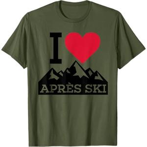 Funny Apres Ski Outfit for Men Women Apres Ski Party Lover T-Shirt, XL