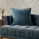 Loloi Chris Loves Julia Liza Collection PCJ0020 Blue 22'' x 22'' Cover Only Pillow
