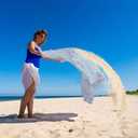 Beach Blanket 79" X 83" Oversized Lightweight, BeachMat Waterproof Sandproof, Durable Picnic Mat Beach Accessories for Travel, Camping, Hiking