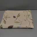 TruDelve Heavy Duty Vinyl Tablecloth Beige Plastic Table Cloth Waterproof Wipeable Oilcloth Tablecloth for Square Table (54'' x 54'', Leaves)