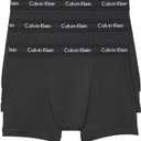 Calvin Klein Men's Cotton Stretch 3-pack Boxer Brief, 3 Black, Large