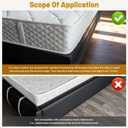 Fitted Bed Sheet Holders for Corners, Anti-Slip Lock Clips Keep Sheets Firm & Tight, Patent Design Adjustable Angle for Mattress Topper Pad of Home Hospital Hotel, Easy Installation, New Year's Gift