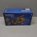 Large Crane Truck Toy with Extendable Crane Arm, Lights & Siren Sounds, Assemble & DIY Truck Engineering Vehicle Toy for Boys Girls Christmas Birthday Gifts Kids Toys for 3 4 5 6 7 8 Years Old