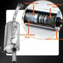Stainless Steel Rear Exhaust Muffler Tail Pipe for 02-06 CR-V 2.4L CRV2