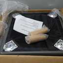 Dog Stairs for Small Dogs and Cats 16" H - with Encrypted Dot-Grip Non-Slip Surface, 2-in-1 Pet Ramp & Steps for Bed/Couch, Foldable Split Ottoman with Solid Wood Frame, Sturdy & Portable for Puppies (Gray)