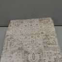 2x5 Hallway Washable Runner Rug: Machine Washable Kitchen Laundry Runner Vintage Non Slip Low-Pile Entryway Living Room Floor Mat Stain Resistance Indoor Floor Carpet for Entrance Living RoomBridge