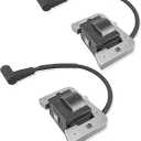 2Pcs 32-584-09-S Ignition Coil Fits for Kohler KT740 KT745 ZT740, Replace 32-584-25-S 32-584-24-S