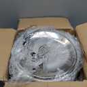 Chafing Dishes for Buffet 4 Pack, 5QT Round Chafing Dish Buffet Set [Elegant Gold and Silver Colors] Stainless Steel Buffet Food Warmers Sets for Catering Events Parties Dinners with Complete Set