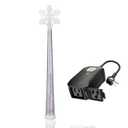 Wireless Control Outlet with Magic Wand, Wireless Switch for Christmas Tree and Decorative IndoorTurn Your Tree Lights on and Off with a Simple Wave 100ft RF Range