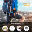 Metal Detector Pinpointer - Fully Waterproof Handheld Pin Pointer Wand, High Accuracy Professional Search Treasure Pinpointing Finder Probe