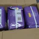 Amazon Basics Incontinence Underwear for Women, Maximum Absorbency, Fresh Protection, Postpartum, Disposable, Odor Protection, Comfortable Fit, Large, Lavender, 54 Count (3 Packs of 18)
