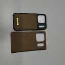Wallet Case for iPhone 17 Pro Compatible with Magsafe, 2-in-1 PU Leather Flip RFID Blocking Card Holder Stand Shockproof Magnetic Detachable Cover for iPhone 17 Pro Case 6.3", Brown