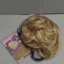 Long Blonde Wig for Women 26 Inch Wavy Synthetic Wig Natural Wave Middle Part Heat Resistant Natural Looking Mixed Blonde Curly Wig for Daily Use Cosplay Halloween