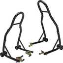 Extreme Max 5600.3261 Sport Bike Motorcycle Front & Rear Spool-Style Lift Stand - Fits Most Yamaha, Honda, Kawasaki, Suzuki, Ducati, BMW