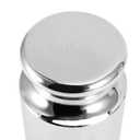 FUNSUEI 5 KG Calibration Weight, Precision Class M1 Scale Calibration Weight, Calibration Weight for Digital Scale, Chrome Finish, Carbon Steel, Silver